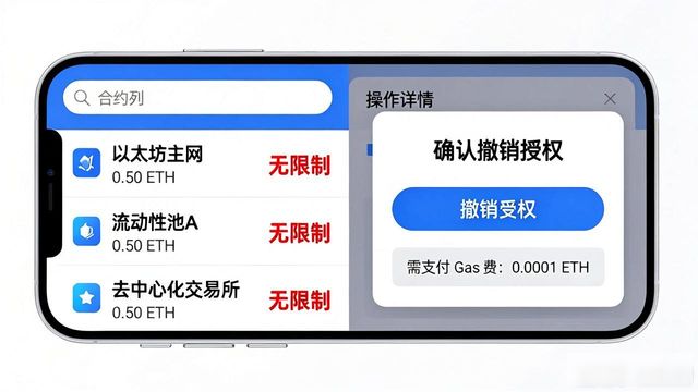 imToken钱包撤销智能合约授权_imToken 钱包怎么关闭合约授权？_imToken钱包管理安全中心授权检测